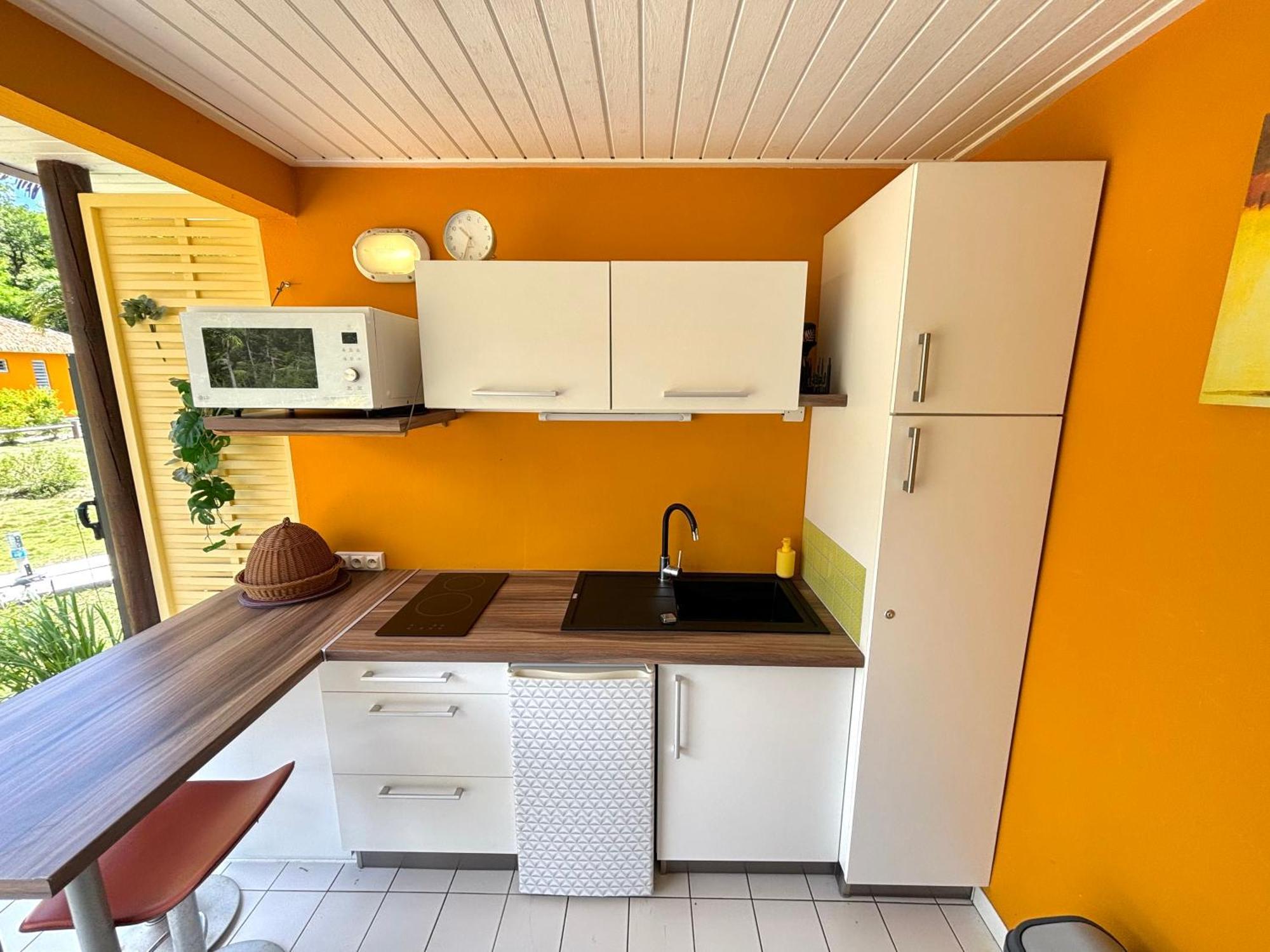 Bungalow La Kawannaise - Piscine, Terrasse, Plage Grand-Bourg  Exterior photo